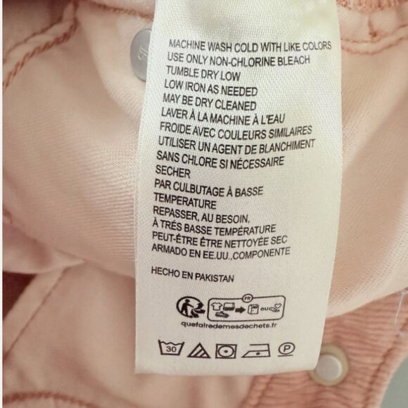 Brand New Pilcro The Scotty Cuffed High Rise Straight-Leg Jeans;Corduroy Edition - Picture 8 of 10